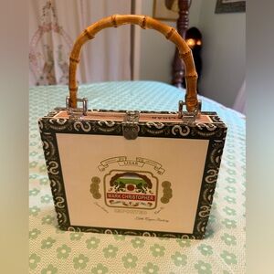 Vintage Mark Christopher cigar box purse